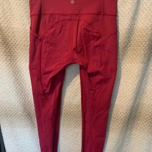 Lulu Lemon Reversible Leggings with pockets